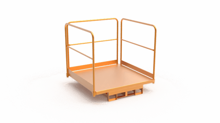order picker work platform