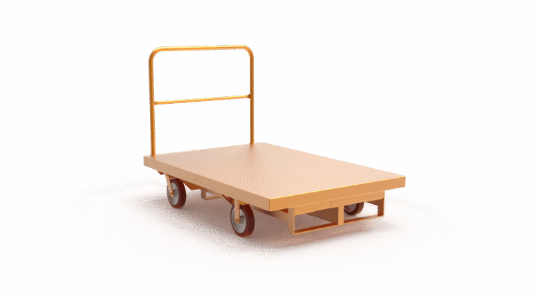 order picker platform cart