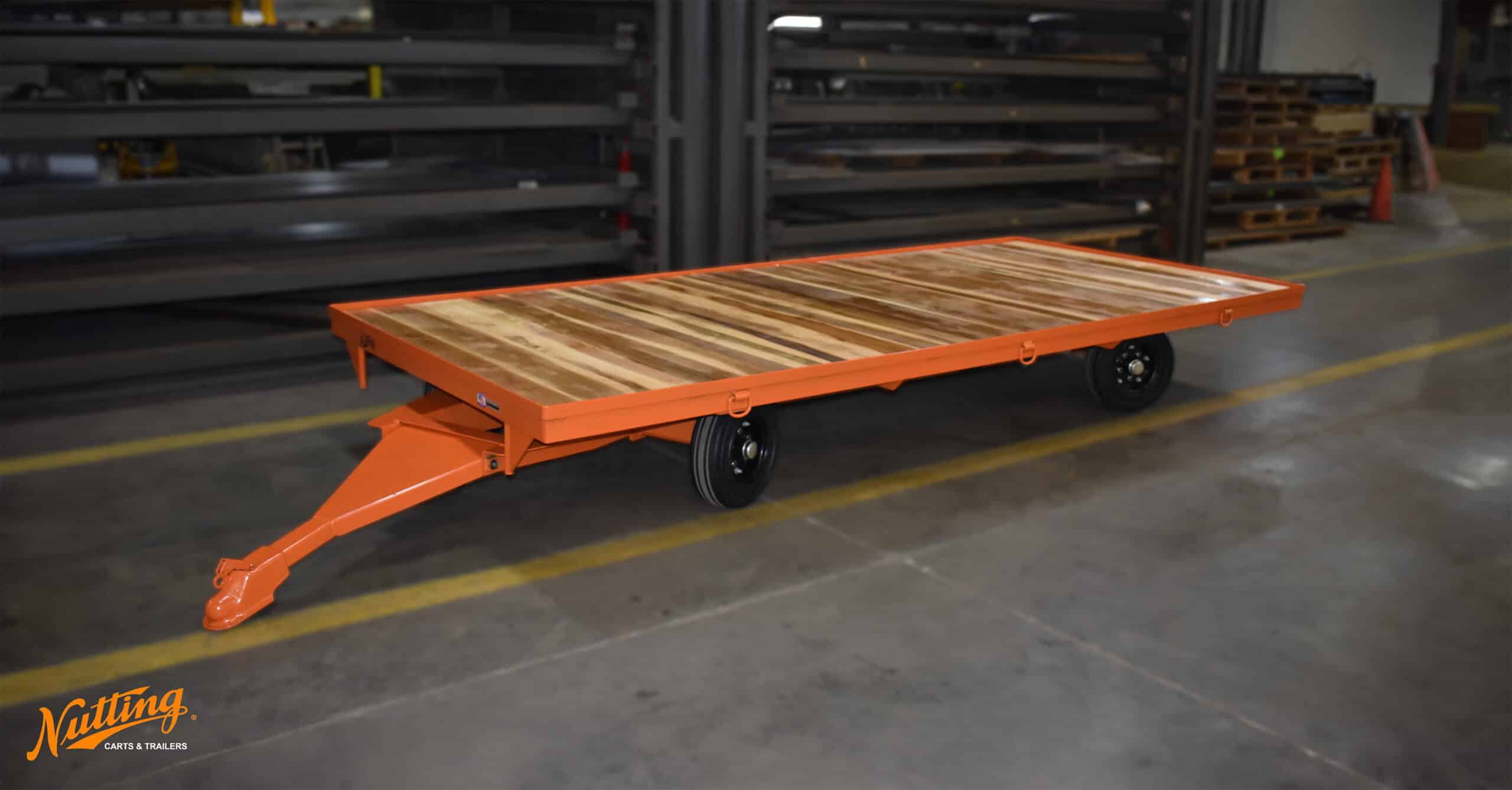 Quad Steer Material Handling Cart
