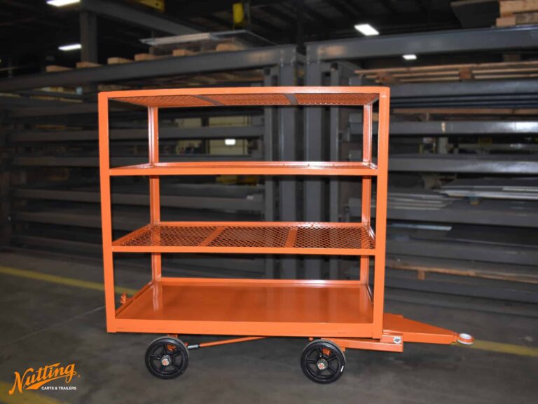 Tugger Cart with Shelves