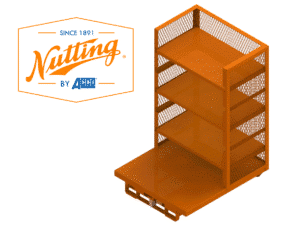 Order Picking Platform with Shelves 42x48