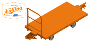 36x72 Caster Steer Tugger Cart - 4,000 lb Capacity