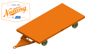 48×96 5th Wheel Quad Steer Tugger Cart – 4,000 LB Capacity