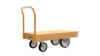 Wood Deck Warehouse Cart