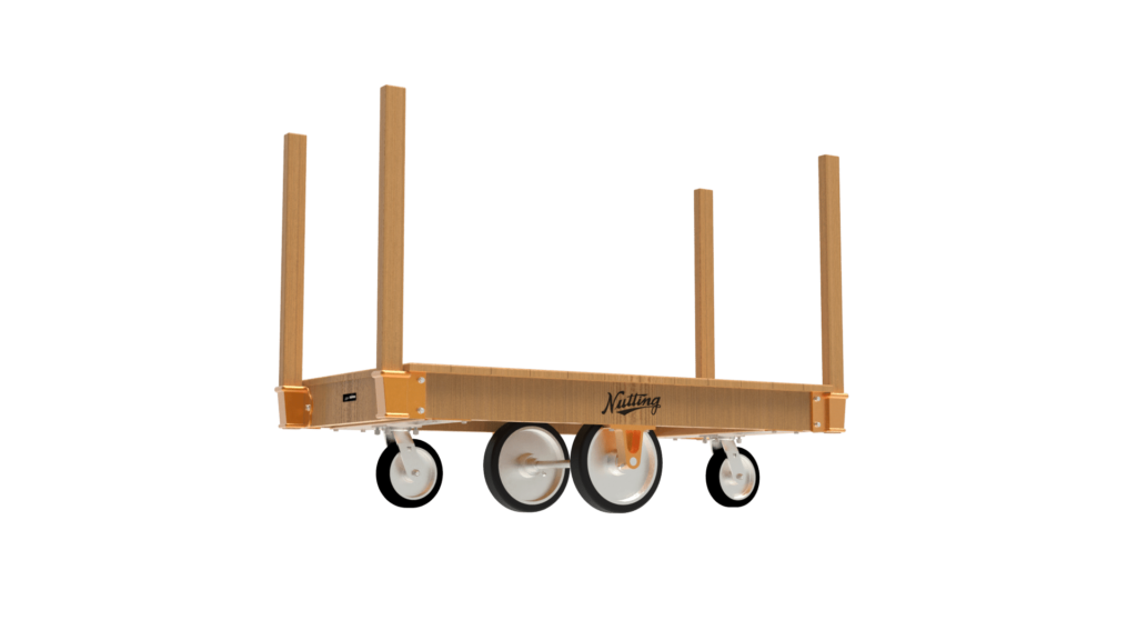 Wood Deck U Boat Cart