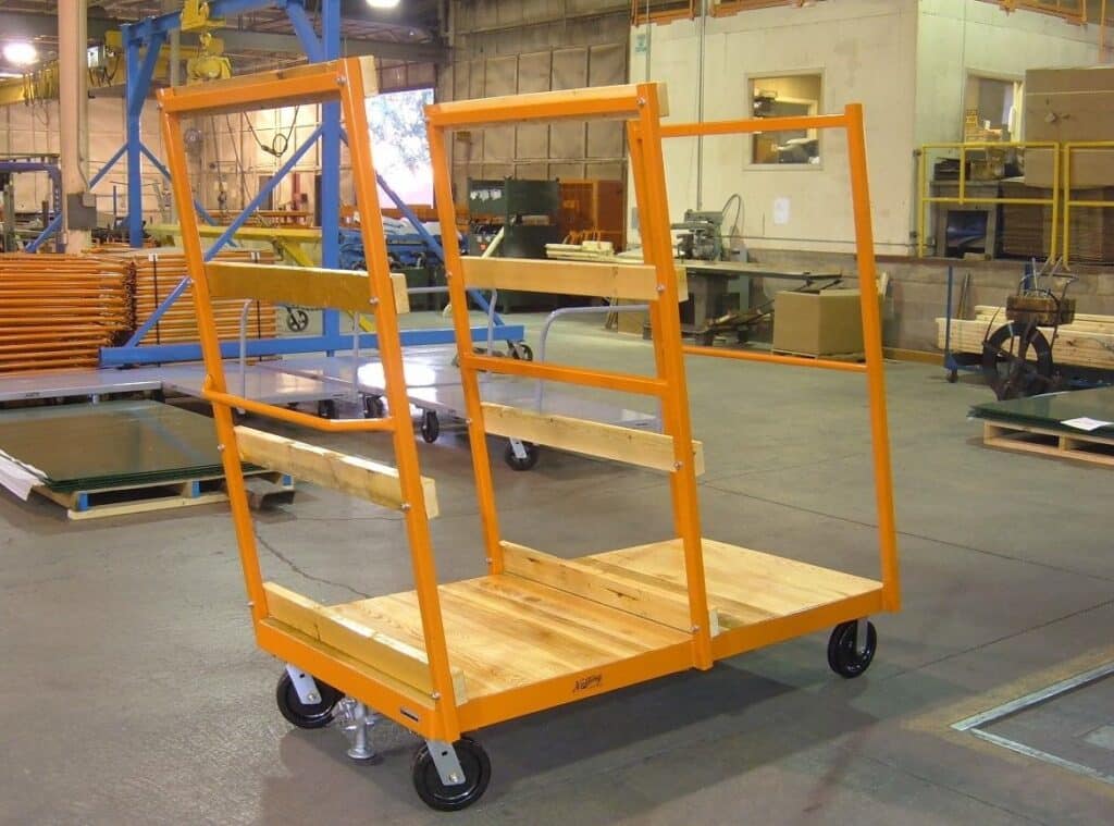Door Cart with Floor Lock
