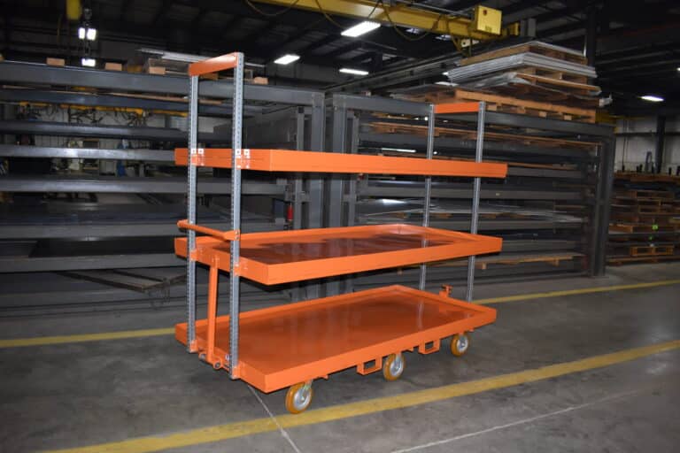 Adjustable Shelf Tugger Cart