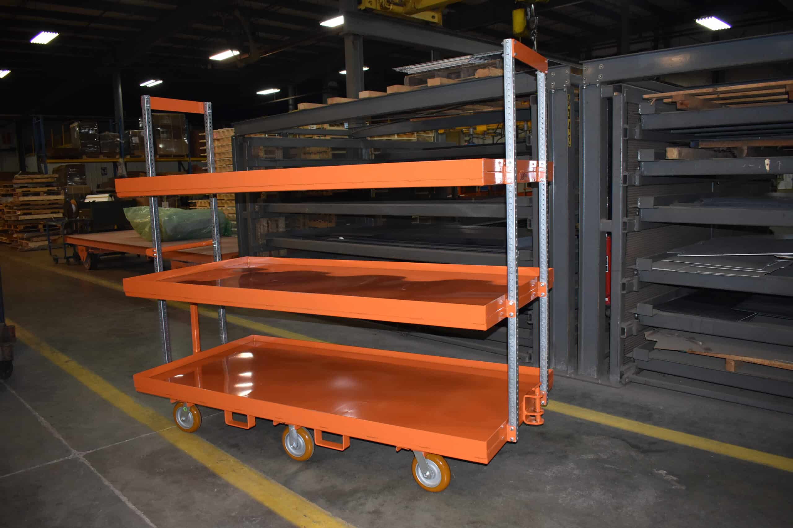 Shelf Tugger Cart