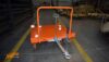 pallet cart with retractable hitch