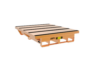 non-slip order picker platform