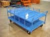 parts cart with dividers