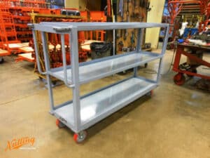 3 shelf picking cart
