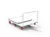 swivel deck cart