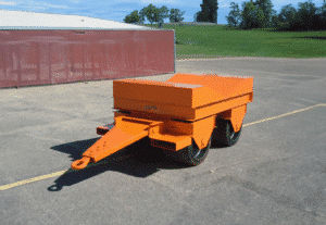 48x72 Coil Cart with Fifth Wheel Steering | 55,000 lb Capacity