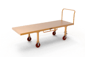 36x108 Bench Cart with 30-Inch Deck Height | 2000 lb Capacity