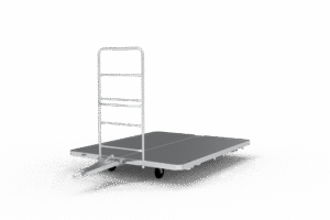 78x96 Aluminum Towable Order Picker Platform | 2000 lb Capacity