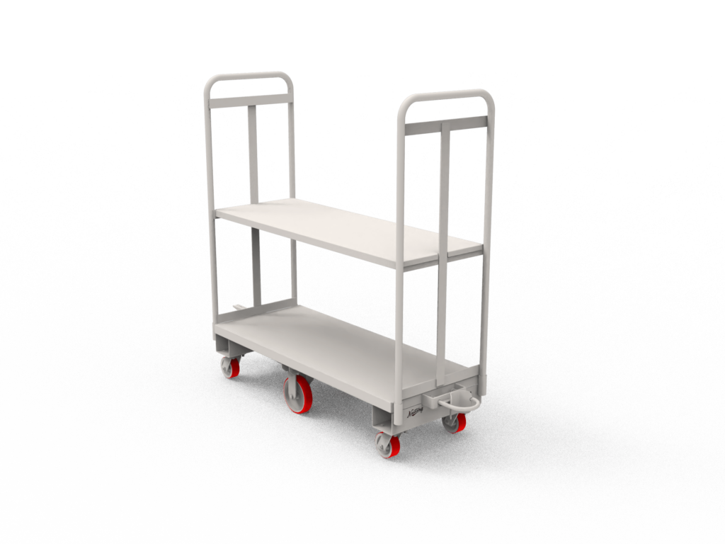 2 shelf cart