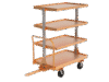 modular shelf cart