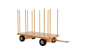 48x96 heavy duty industrial trailer