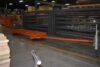 48x140 steel fifth wheel dual steer trailer with extended tongue